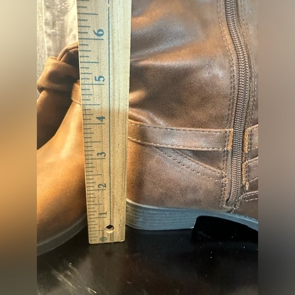 Unr8ed Women’s Brown Zippered Dylan Boots Size 8.5 M - Picture 12 of 14